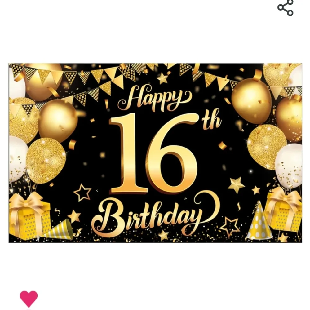 Sweet 16 Party Decorations Bundle